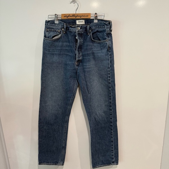 AGOLDE 90s Pinch Waist: High Rise Straight Jeans - Picture 2 of 9